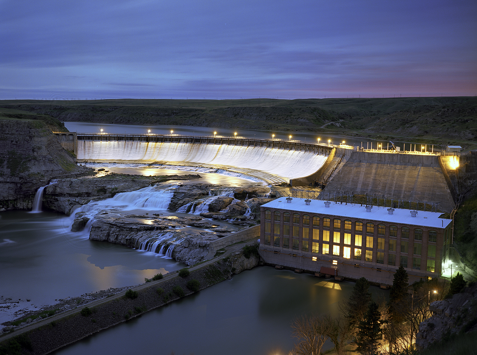 Works Mt industry Dam